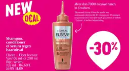 Delhaize Shampoo, conditioner of serum tegen haaruitval aanbieding