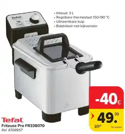 Carrefour Friteuse Pro FR338070 aanbieding