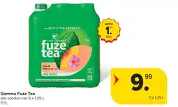 Carrefour Gamma Fuze Tea aanbieding