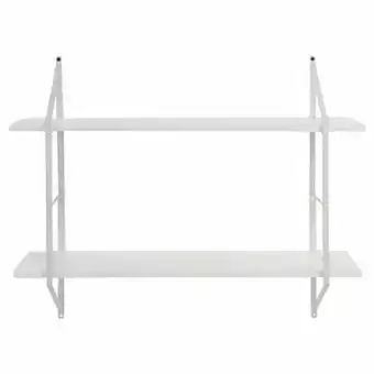 Leen Bakker Wandrek Viki - wit - 63x76x25,5 cm - Leen Bakker aanbieding