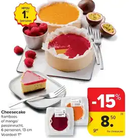 Carrefour Cheesecake aanbieding