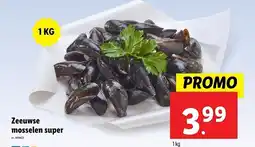 Lidl Zeeuwse Mosselen Super aanbieding