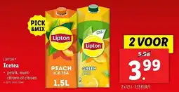 Lidl Lipton Icetea aanbieding