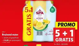 Lidl Spa Bruisend Water aanbieding