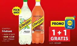 Lidl Schweppes Frisdrank aanbieding