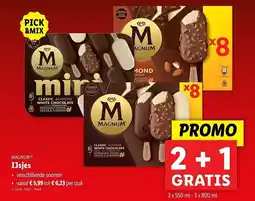 Lidl Magnum IJsjes aanbieding