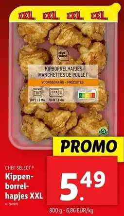 Lidl Chef Select Kip Borrelhapjes XXL aanbieding