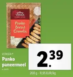 Lidl Vitasia Panko Paneermeel aanbieding