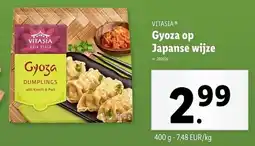 Lidl Vitasia Gyoza op Japanse wijze aanbieding