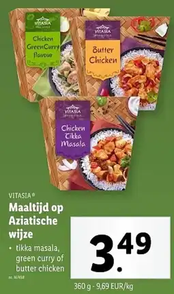 Lidl Vitasia Maaltijd op Aziatische wijze aanbieding