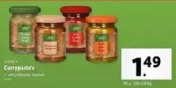 Lidl Vitasia Currypasta's aanbieding