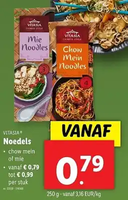 Lidl Vitasia Noedels aanbieding
