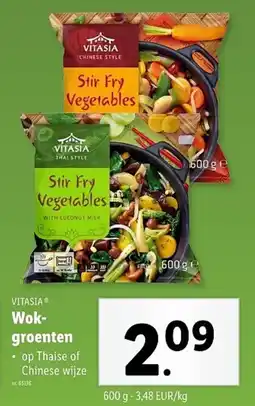Lidl Vitasia Wok groenten aanbieding