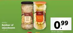 Lidl Vitasia Bamboe of sojascheuten aanbieding
