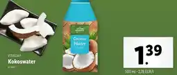 Lidl Vitasia Kokoswater aanbieding