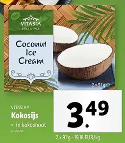 Lidl Vitasia Kokosijs aanbieding