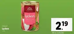 Lidl Vitasia Lychee aanbieding