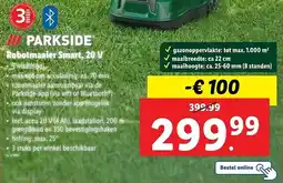 Lidl Robotmaaier Smart, 20 V aanbieding