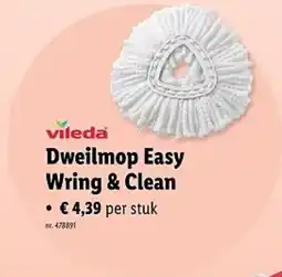 Lidl Dweilmop Easy Wring & Clean aanbieding