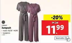 Lidl Esmara jumpsuit aanbieding