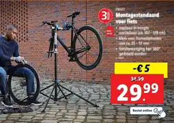 Lidl Crivit montagestandaard voor fiets aanbieding