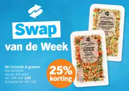 Albert Heijn AH Groente & granen aanbieding