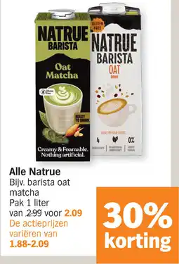 Albert Heijn Alle Natrue aanbieding