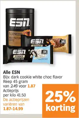Albert Heijn Alle ESN aanbieding