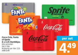Albert Heijn Coca-Cola FANTA of Sprite aanbieding