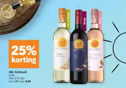 Albert Heijn Alle Settesoli aanbieding