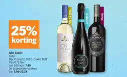 Albert Heijn Alle Zonin aanbieding