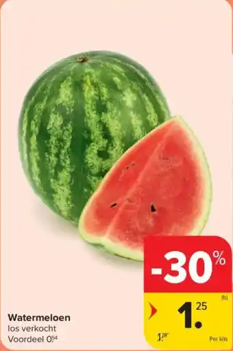 Carrefour Market Watermeloen aanbieding