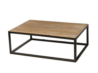 Deba Meubelen Salontafel BYRON groot - Naturel Hout aanbieding