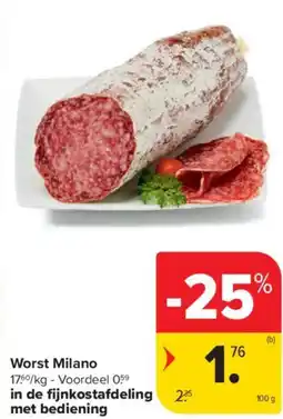 Carrefour Market Worst Milano aanbieding