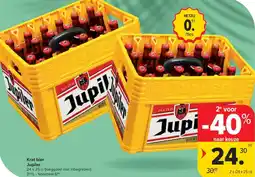 Carrefour Market Jupiler Krat bier aanbieding