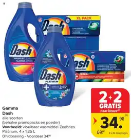 Carrefour Market Dash gamma aanbieding