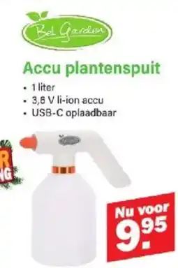 Van Cranenbroek Accu plantenspuit aanbieding