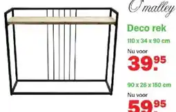 Van Cranenbroek O'malley Deco rek aanbieding