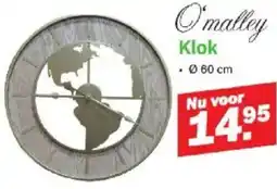 Van Cranenbroek O'malley Klok aanbieding
