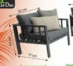 Van Cranenbroek Bois le Duc Trento Loungeset stoek aanbieding