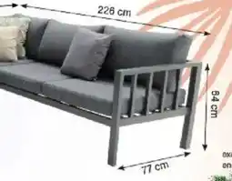 Van Cranenbroek Bois le Duc Trento Loungeset Bank 2-zits rechts aanbieding