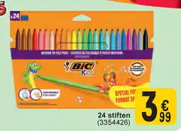 Cora Bic kids 24 stiften aanbieding