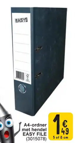 Cora A4-ordner met hendel easy file aanbieding