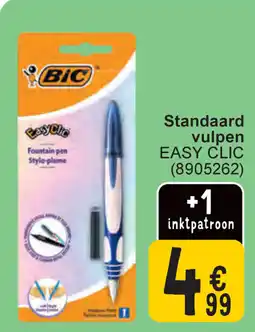 Cora Bic standaard vulpen easy clic aanbieding