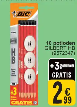 Cora Bic 10 potloden gilbert HB aanbieding