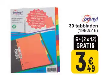 Cora Bronyl 30 tabbladen aanbieding