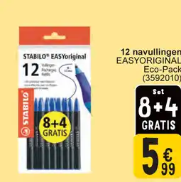 Cora Stabilo 12 navullingen easyoriginal eco-pack aanbieding