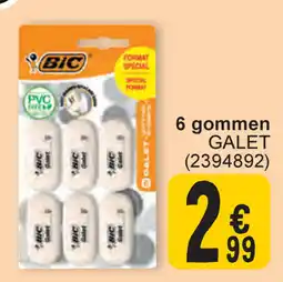 Cora BiC 6 gommen galet aanbieding