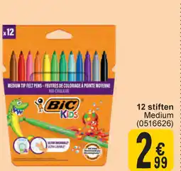 Cora Bic Kids 12 stiften Medium aanbieding