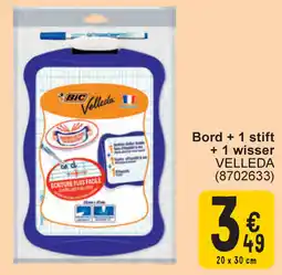 Cora Bic Bord + 1 stift + 1 wisser velleda aanbieding